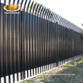 2,4 m Galvanized Steel Security Europe Palisade Panels de clôture